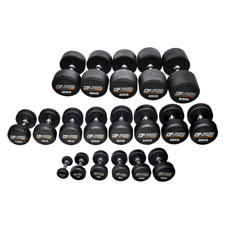 Resim DIESEL FITNESS PLUS DOĞAL KAUÇUK  DUMBELL 50KG      - Diesel 