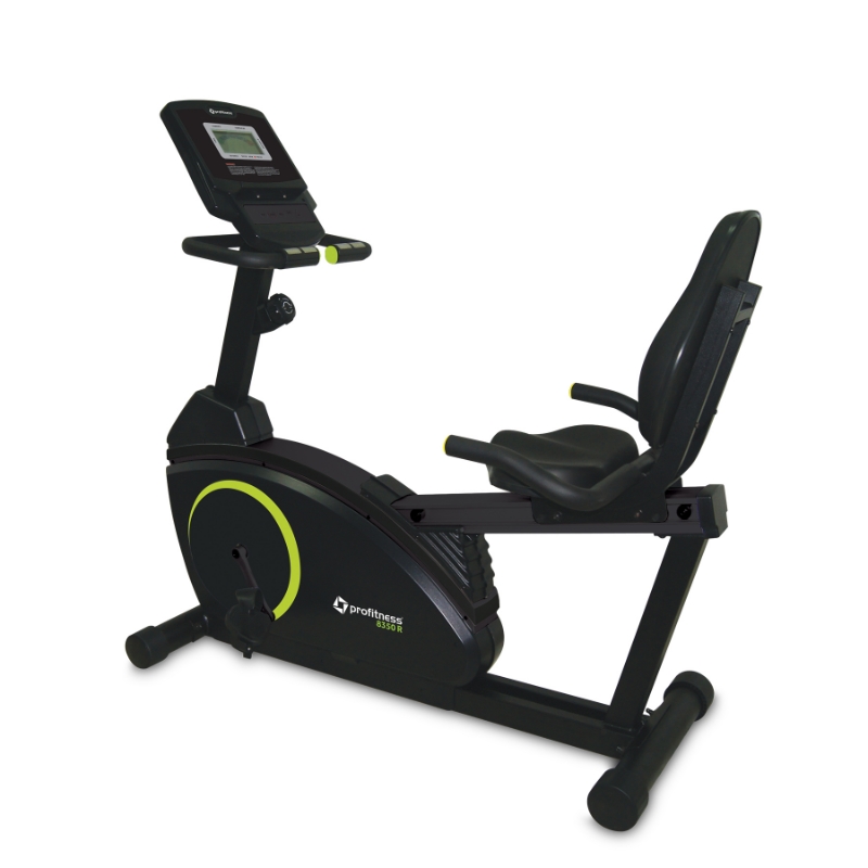 Resim PROFITNESS 8350R BLACK YATAY BİSİKLET V0      