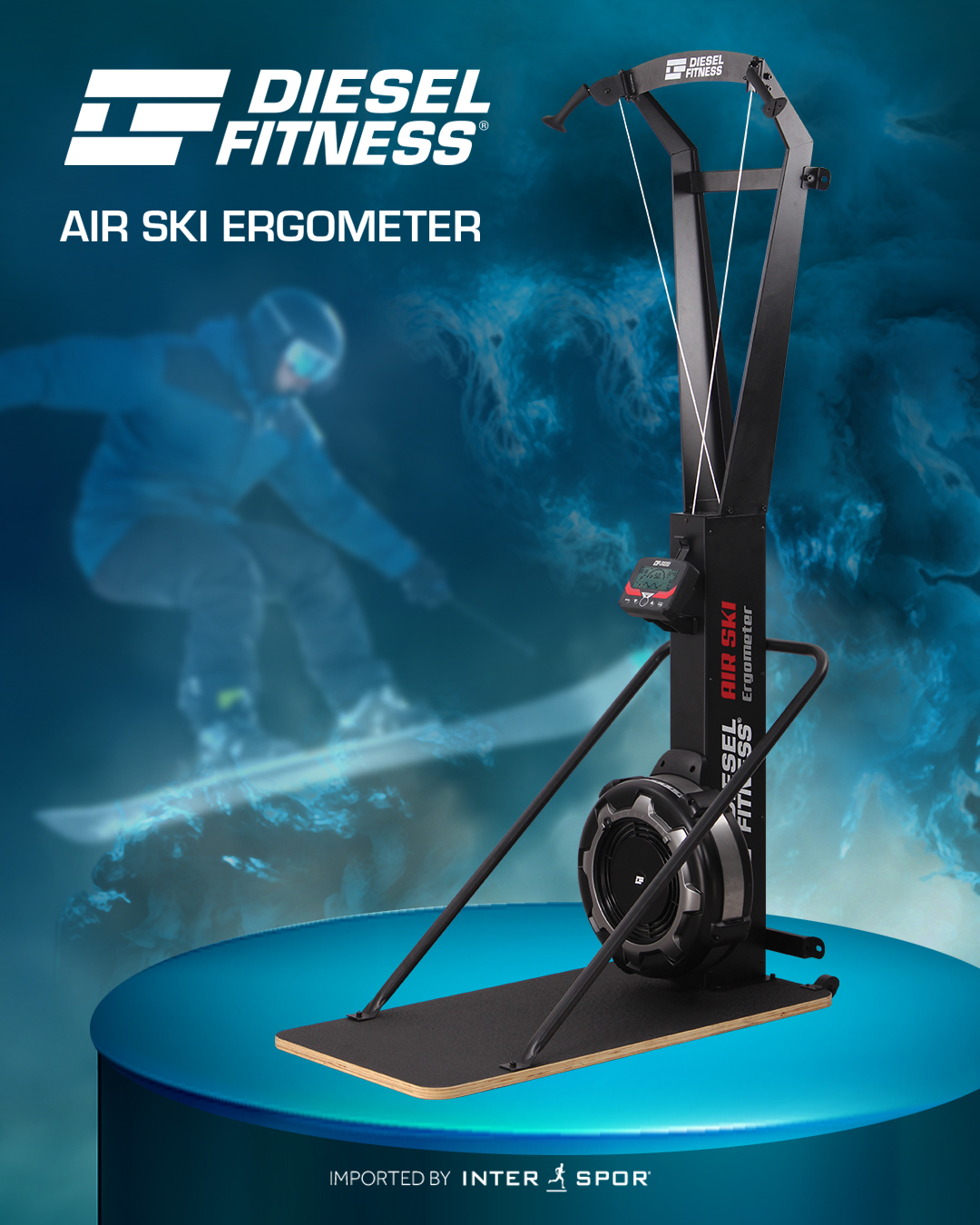 Diesel Fitness Airski Ergometer